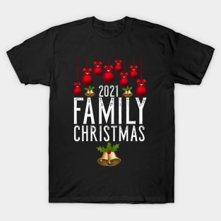 2021 Family Christmas Xmas Gift T-Shirt